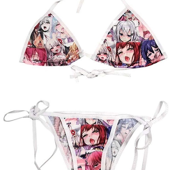 Hot Topic Swim Kawaii Anime Girls Bikini Poshmark Hot Topic Swim Kawaii Anime Girls Bikini Poshmark